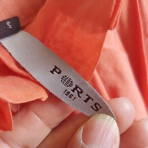 Ports 1961 Coral Sleevess Dress - S